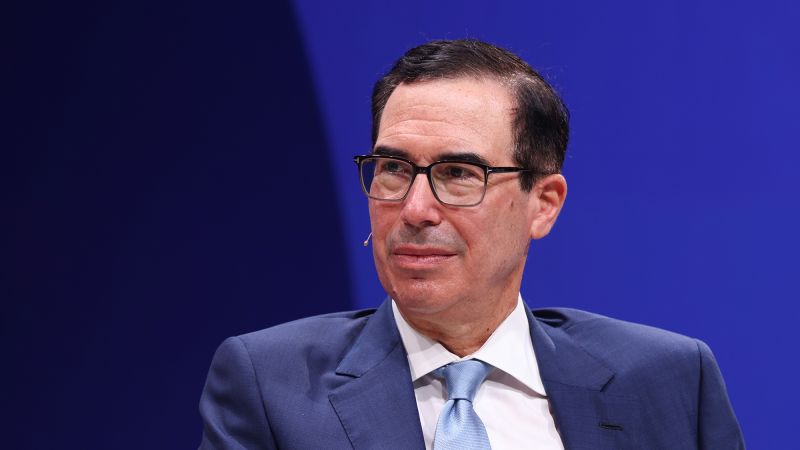 Former Treasury Secretary Steven Mnuchin is interested in buying TikTok | CNN Business