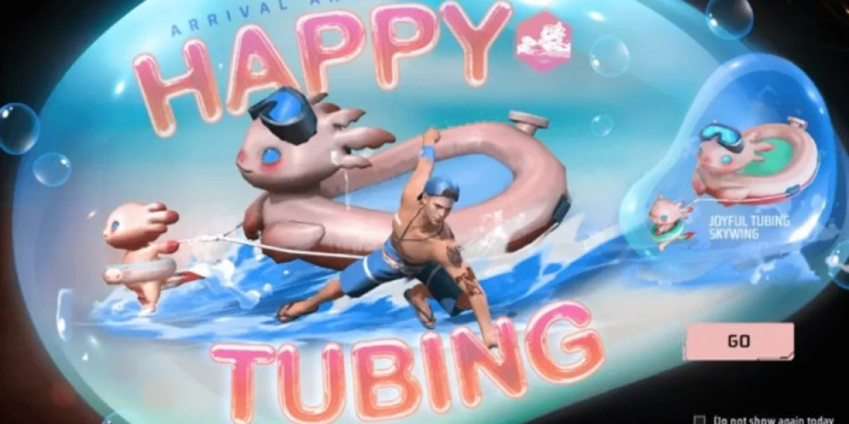 Win Happy Tubing Skywing in Free Fire MAX Faded Wheel Event