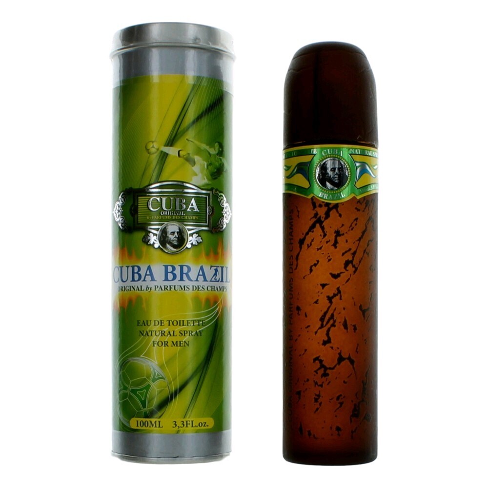 Cuba Brazil by Cuba, 3.3 oz Eau De Toilette Spray for Men – Power Through Peace & Unity Store – POWER comes in response to need NOT DESIRE