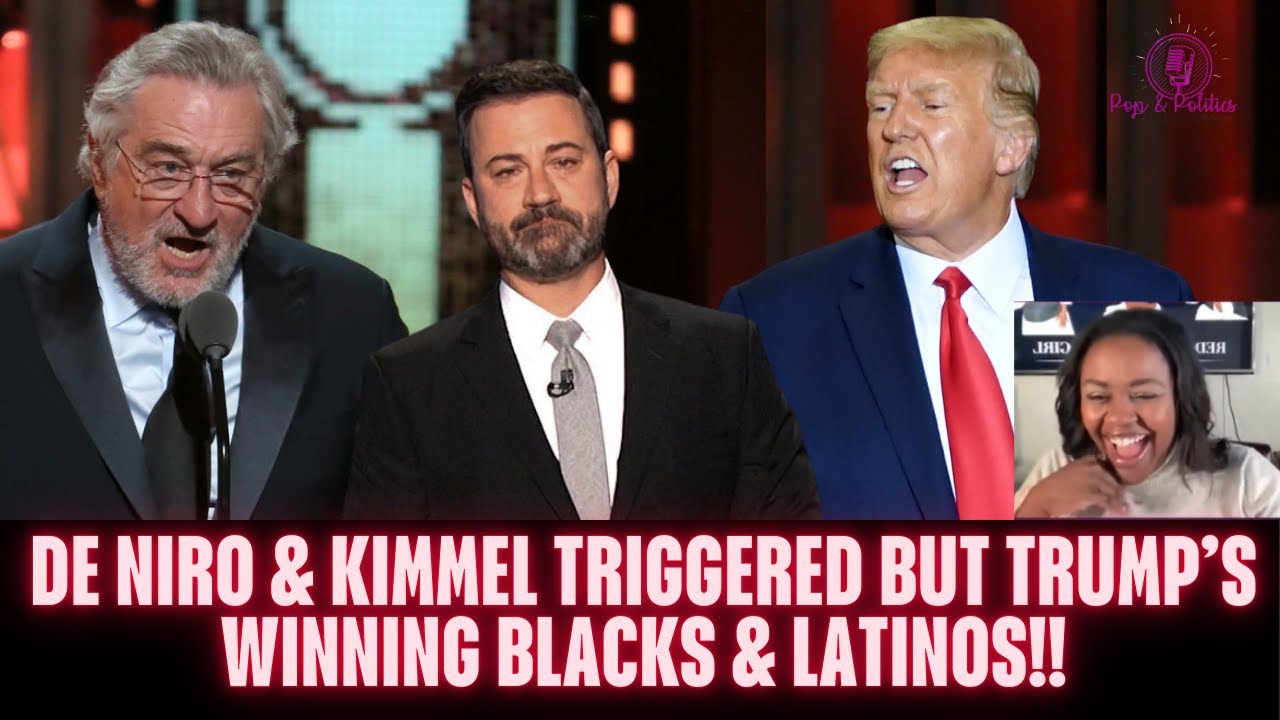 DeNiro  Kimmel Meltdown Over Trump While Black Voters Are Shifting Away From Biden! - YouTube