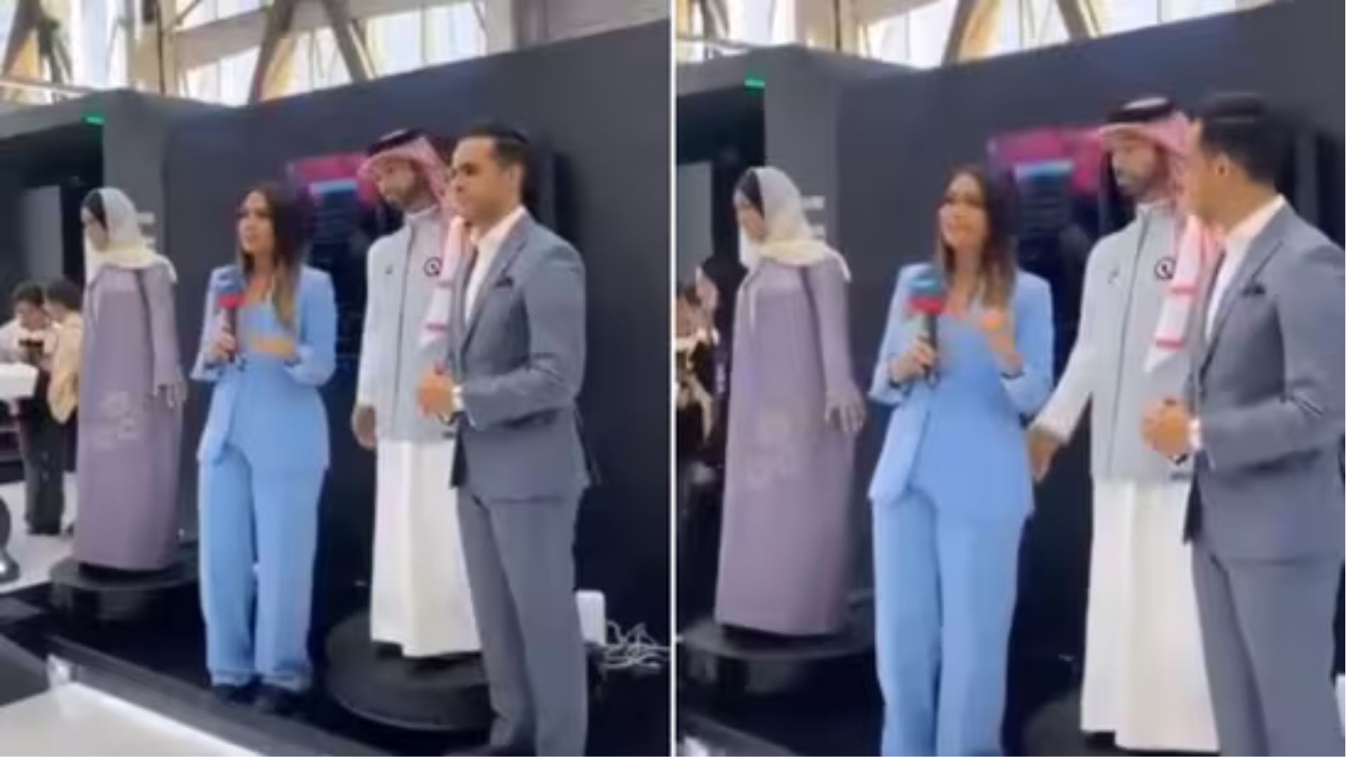 Saudi Arabia's first male humanoid robot 'gropes', sparking debates - Interesting Engineering