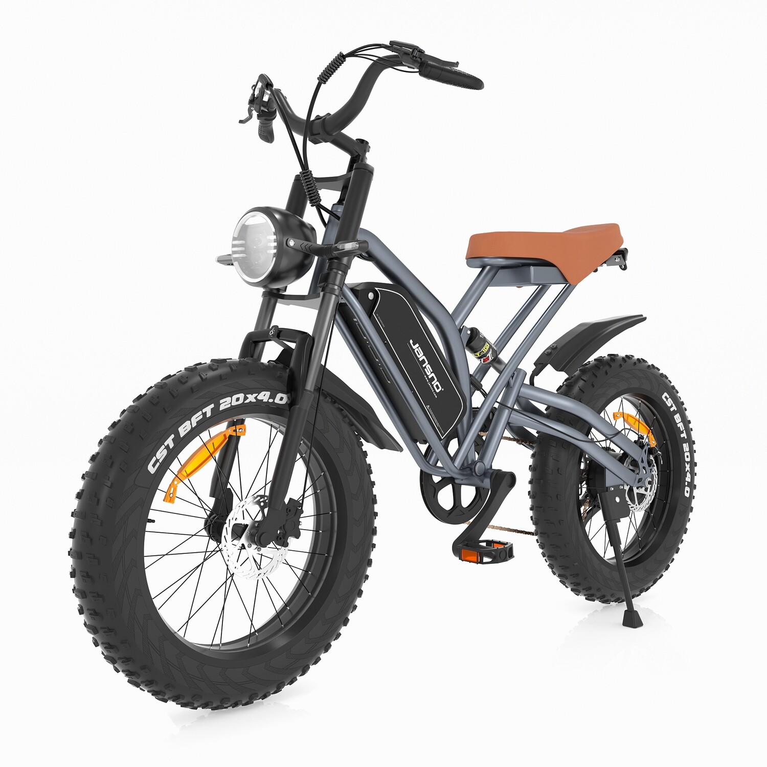 JANSNO X50 Electric Bike with a Powerful 750W Brushless Motor, Long-Lasting 48V 12.8A Battery, 20 Inch Fat Tires, 7-Speed Shimano Gear System 26MPH Snow Beach Mountain Electric Bicycle – Power Through Peace & Unity Store – POWER comes in response to need NOT DESIRE
