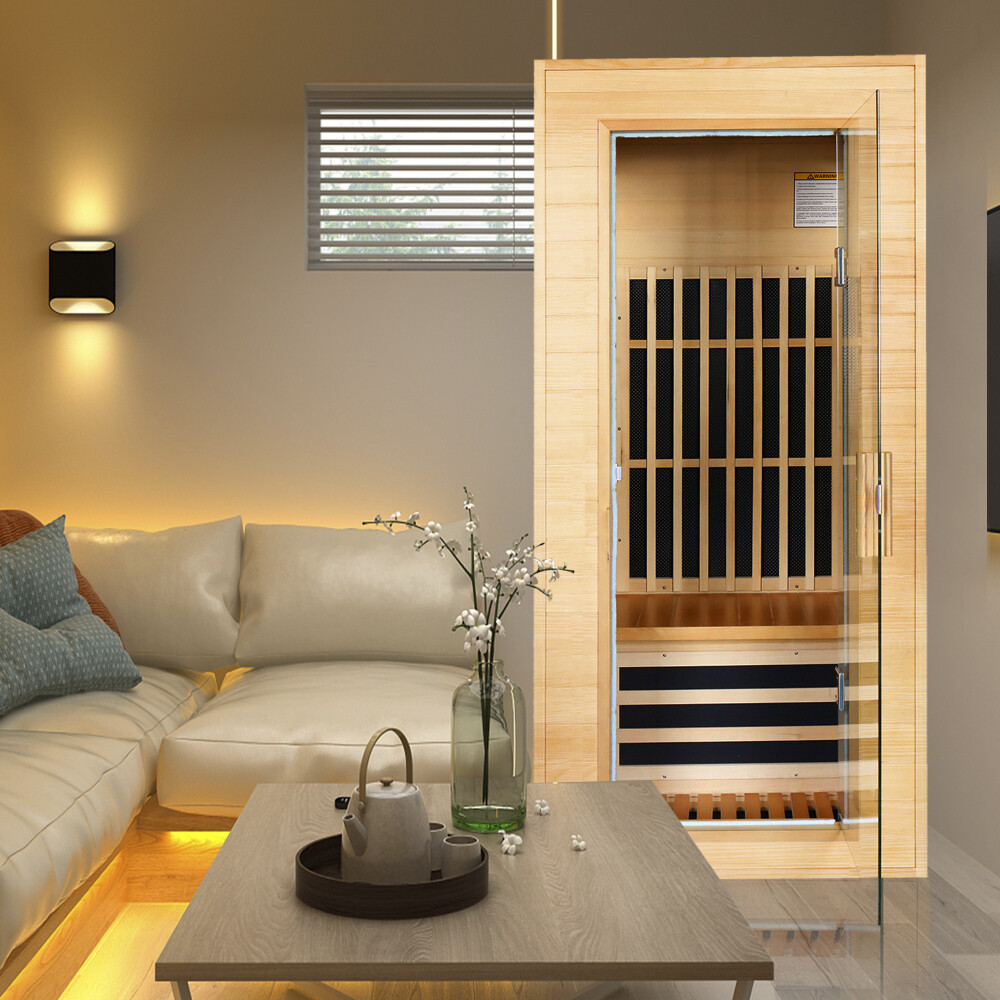 Single Graphene Far Infrared Sauna Room Dual Audio Bluetooth – Power Through Peace & Unity Store – POWER comes in response to need NOT DESIRE