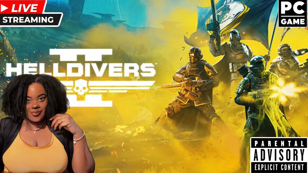 ?Live! HELLDIVERS 2 IS SO LIT! - HELLDIVERS 2 GAMEPLAY! - YouTube