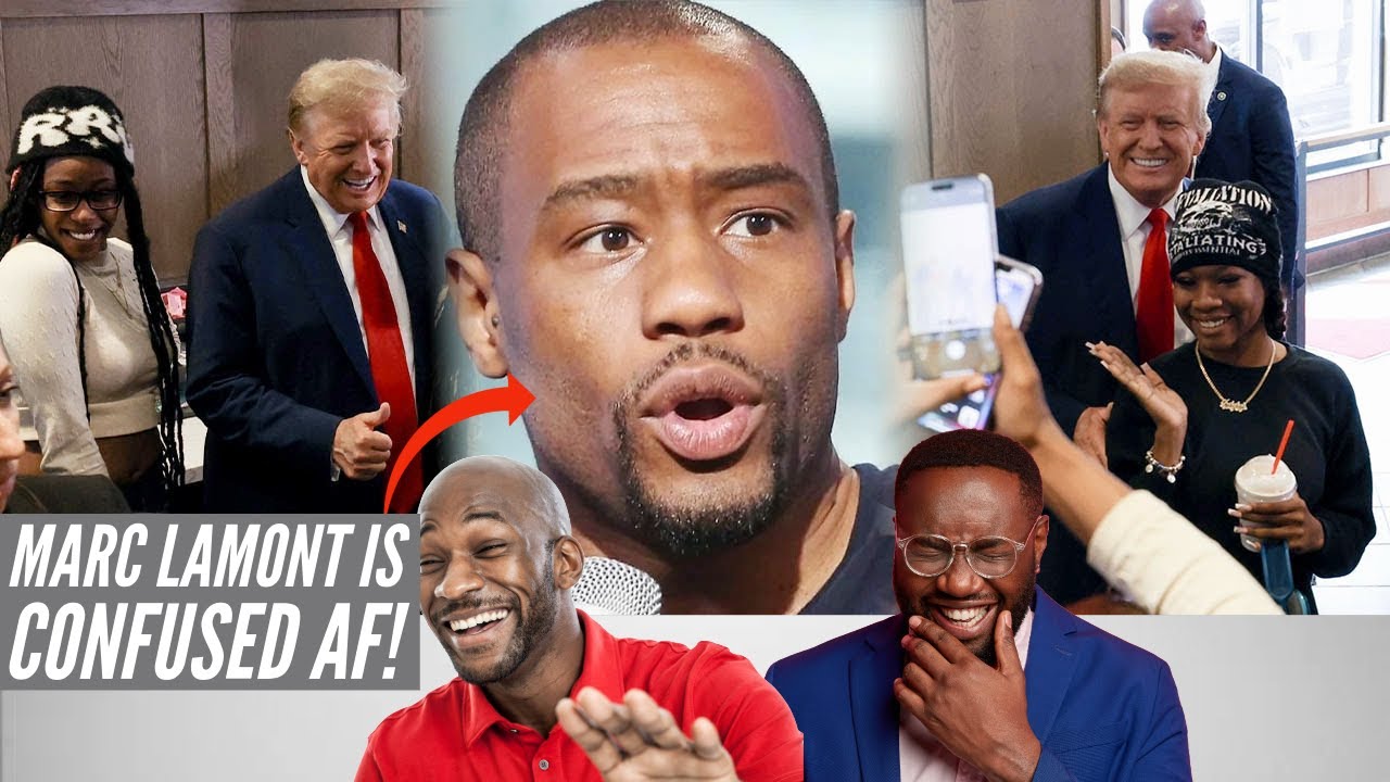 Marc Lamont Hill: Shocked  Confused By Young Black Trump Supporters - YouTube