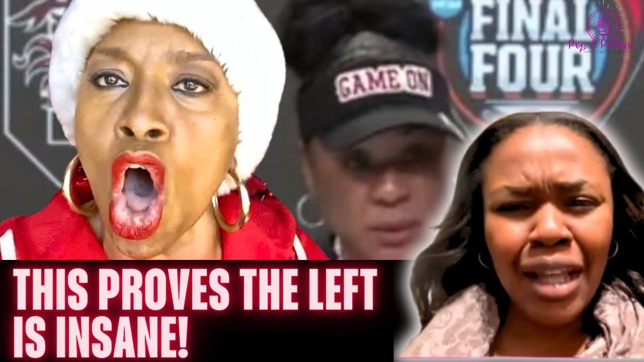 Actress Has Crazy Outburst Over Trump  Coach Dawn Staley Wants Girls Playing Against Trans Women - YouTube