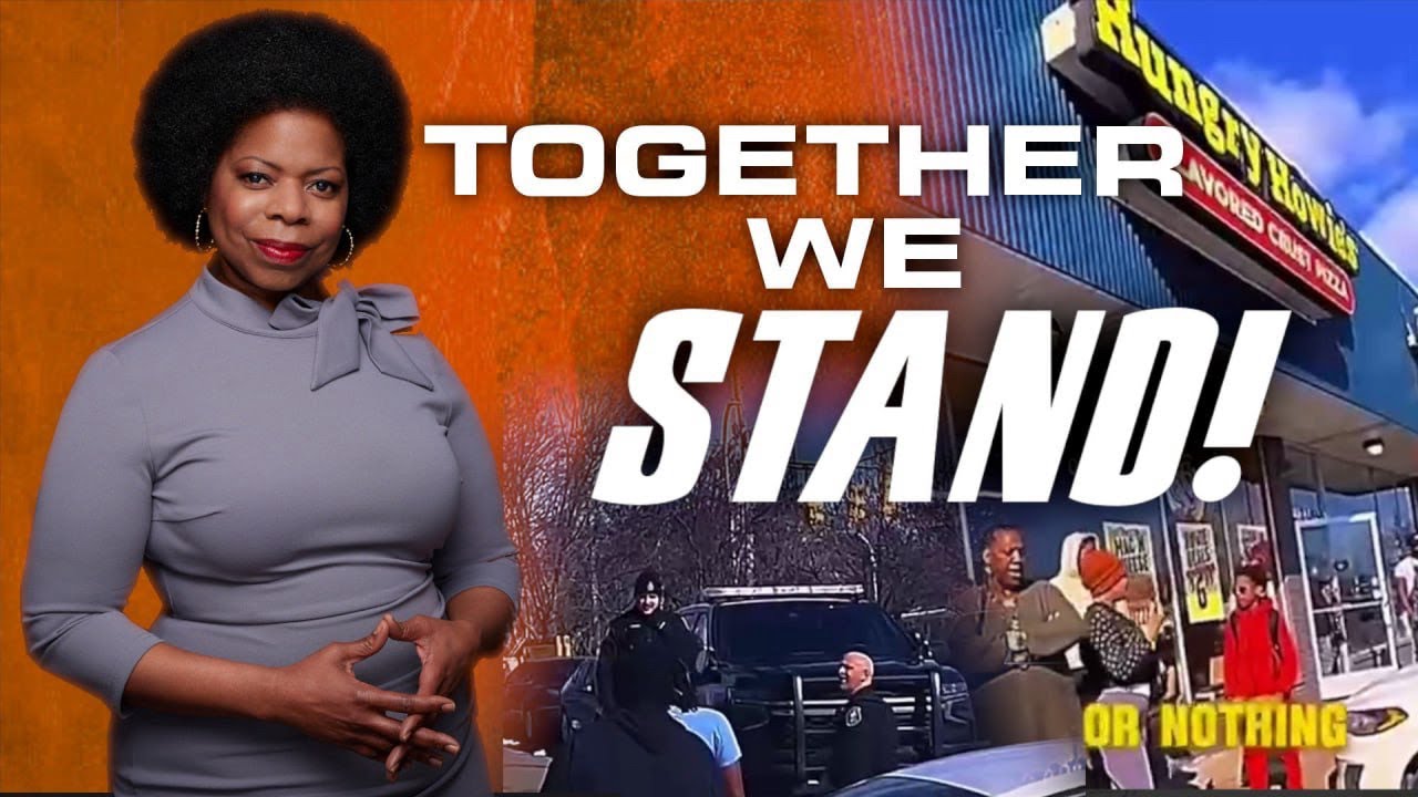 Black People Stood Up To Police After They Detained Young Brothas For Eating Pizza - YouTube