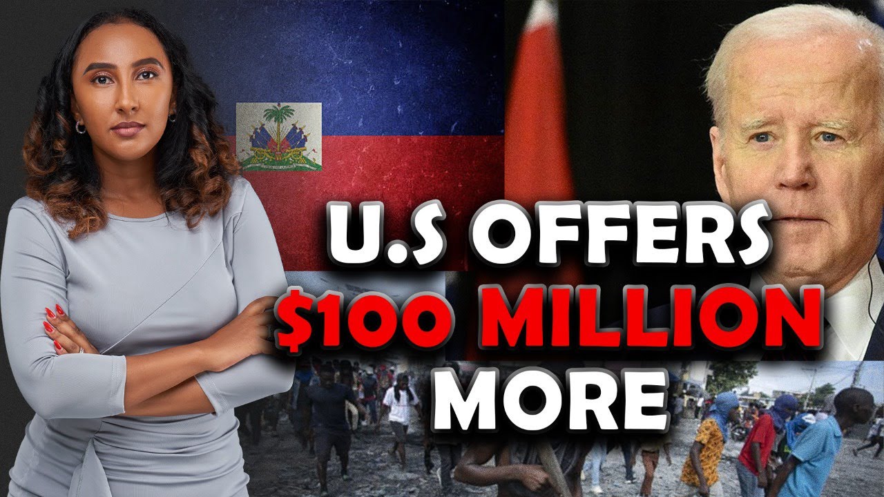 U.S Pledges An Additional $100 Million To Fund Haiti Multinational Force Deployment - YouTube