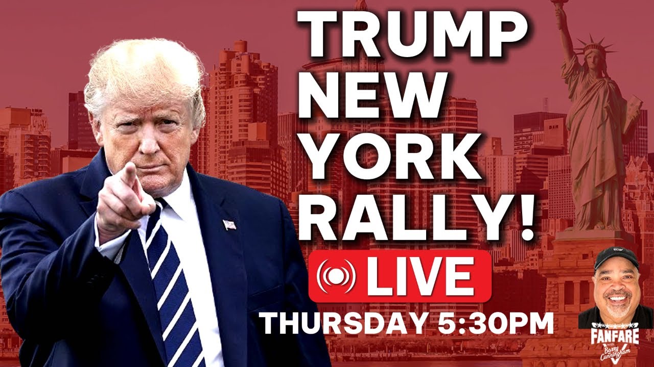 WATCH LIVE - FREE: Donald Trump Rally In Bronx New York! - YouTube