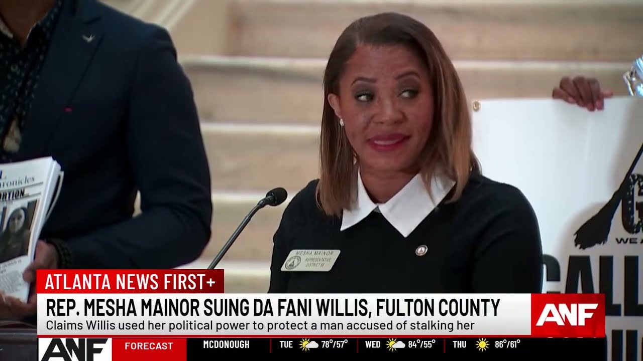 WATCH LIVE: State lawmaker from Atlanta suing DA Fani Willis, Fulton County - YouTube