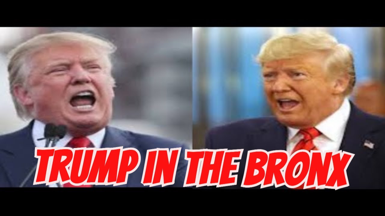 TRUMP LIVE STREAM FROM THE BRONX: What Happened? - YouTube