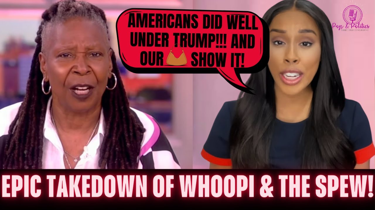 Kim Klacik  Conservative Ladies CRUSH Whoopi Goldberg  The View w/Facts About Trump! - YouTube