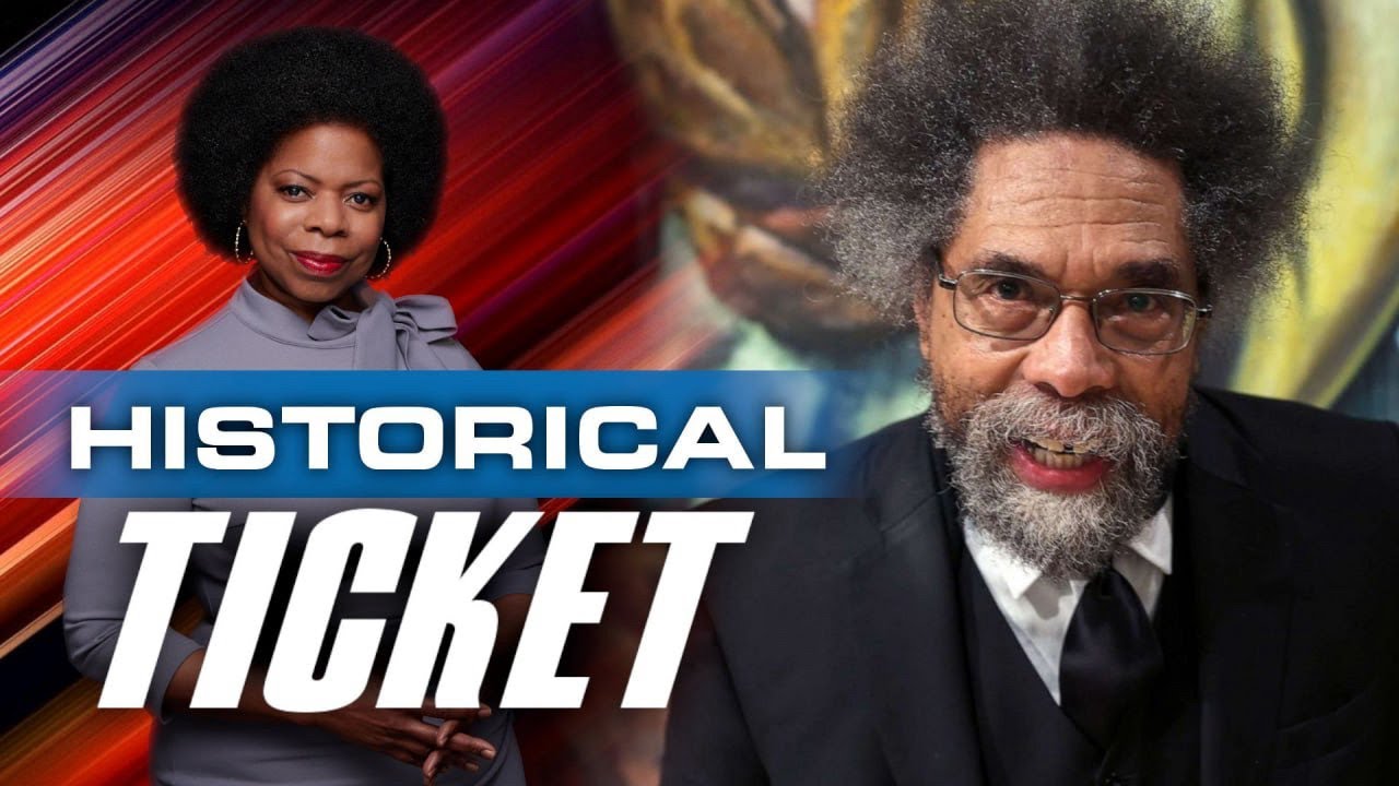 Dr. Cornel West Makes History For Having An All Black Presidential Ticket - YouTube
