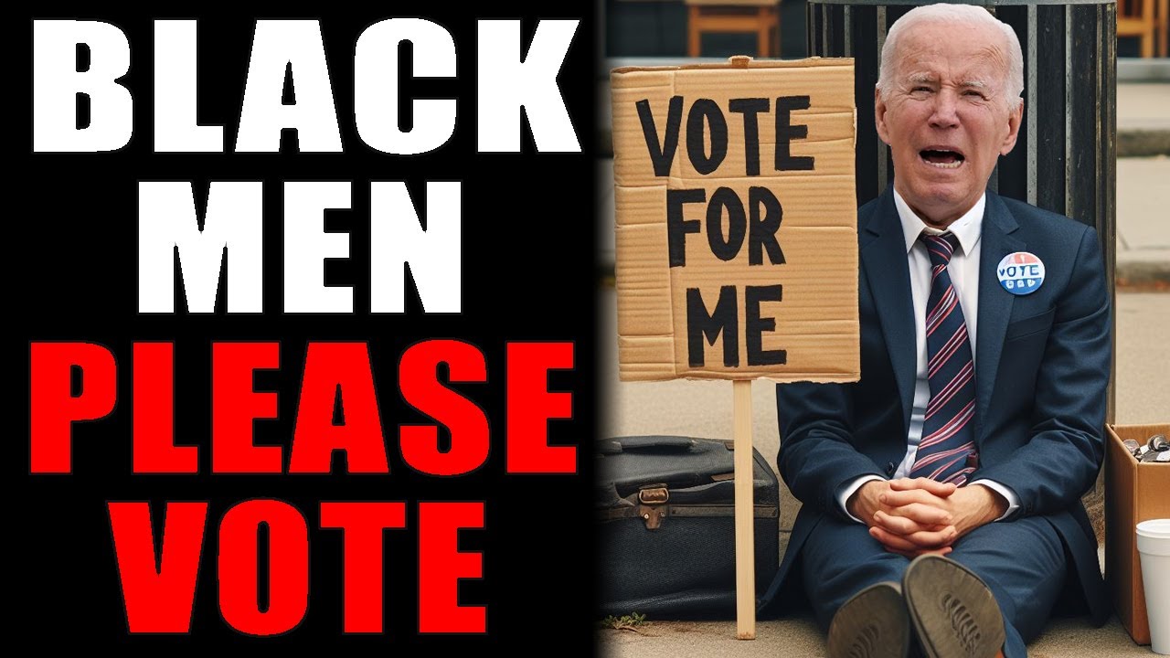 Biden Begging For The Black Vote...This Time Its Men - YouTube