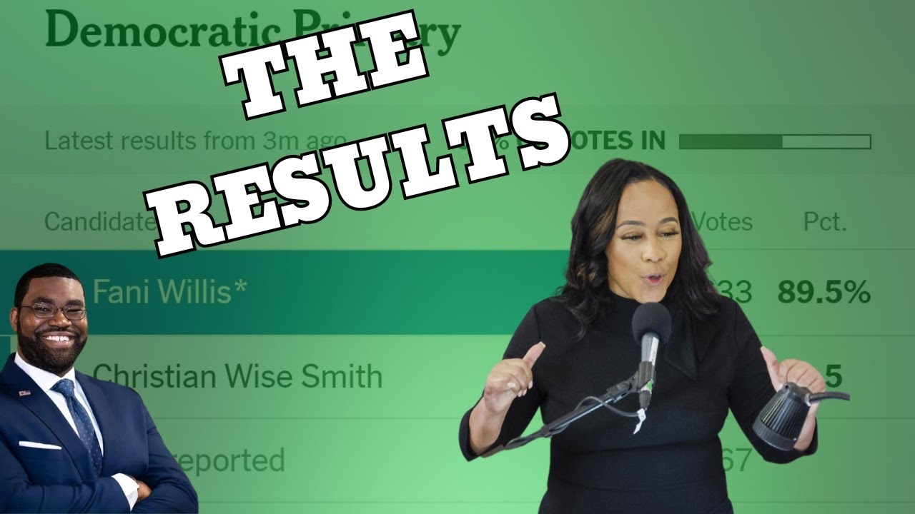 Fulton County Votes For Fani Willis - YouTube