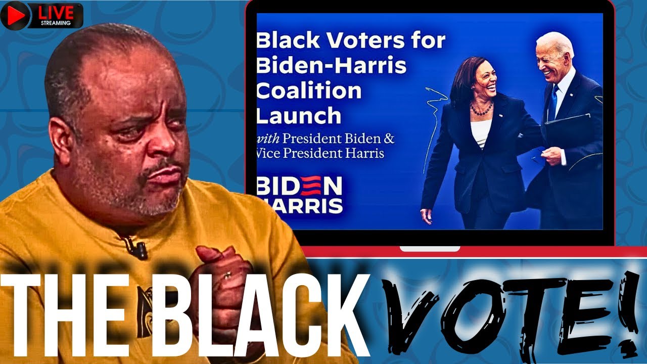 Biden Harris FAILURE To Launch Black Voter Coalition - YouTube