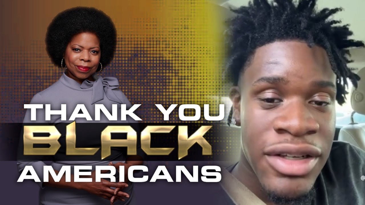 Immigrant Thanks Black Americans For Setting The Foundation And Giving Him The Culture - YouTube