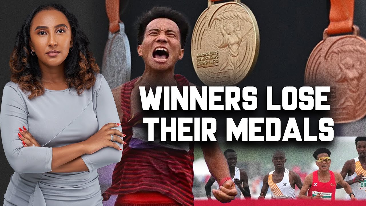 Chinese Runner's Win Revoked After Video Shows 3 African Competitors Allowing Him To Win - YouTube