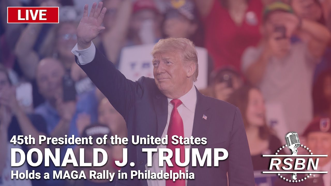 LIVE: President Trump Holds a MAGA Rally in Philadelphia - 6/22/24 - YouTube
