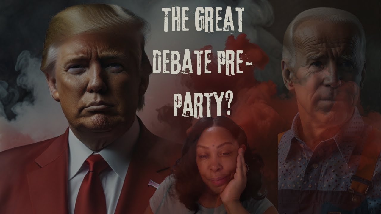 Trump/ Biden Presidential Pre-Debate Party - YouTube