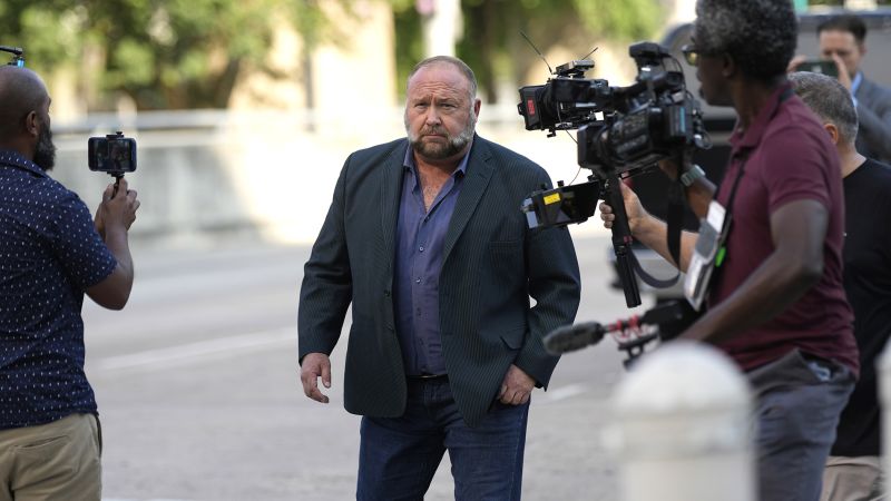 Alex Jones’ court trustee plans to shut down his notorious conspiracy outlet Infowars | CNN Business