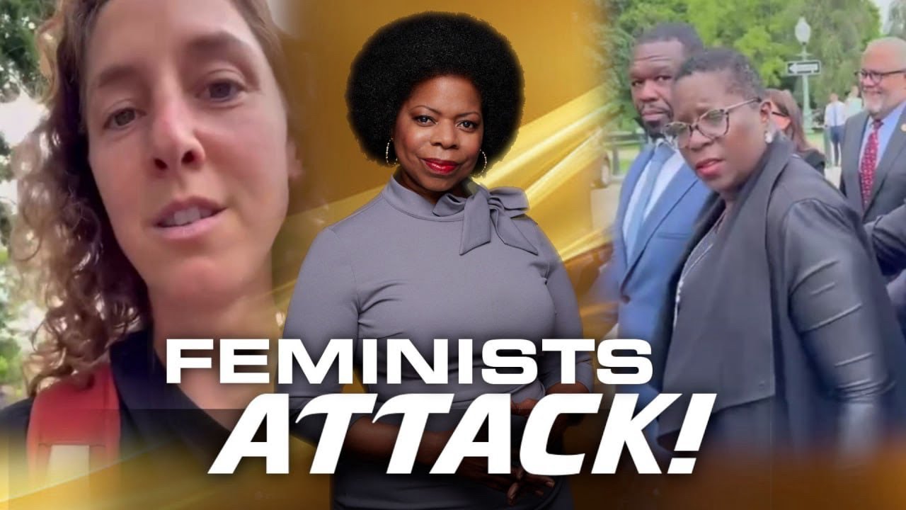 White Feminist Group Demand That 50 Cent Makes A Statement About Middle East Situation - YouTube