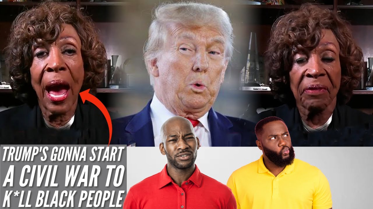 Maxine Waters: Biden CARES FOR BLACK PEOPLE, Trump Wants CIVIL WAR To GO AFTER Black People - YouTube