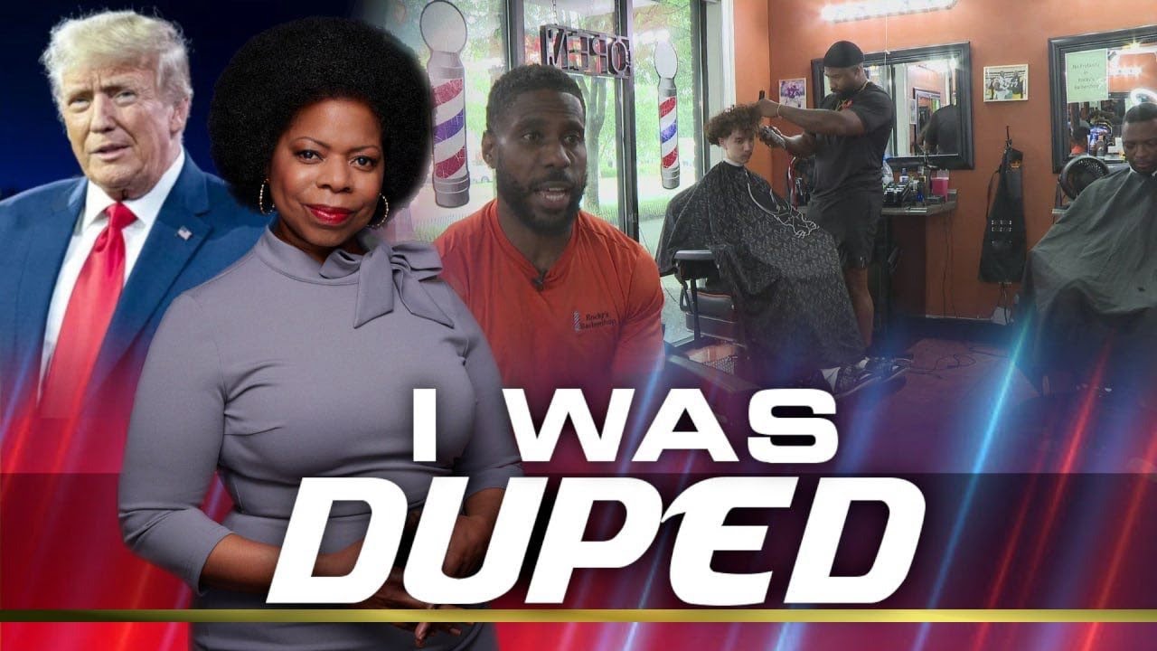 Clients Turn Backs On Black Barber For Hosting Trump Campaign - YouTube