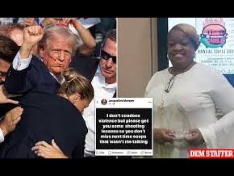 BLACK Democrat Staffer FIRED For Her Post Of Disappointment TRUMP Did No DIE!!! #youtubeshorts - YouTube