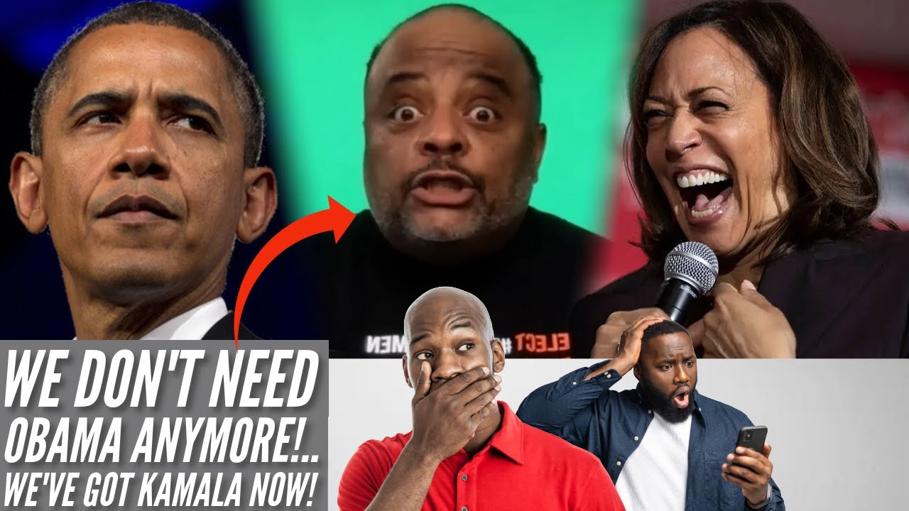 Roland Martin GOES OFF On Barack Obama FOR NOT Endorsing Kamala Harris - YouTube