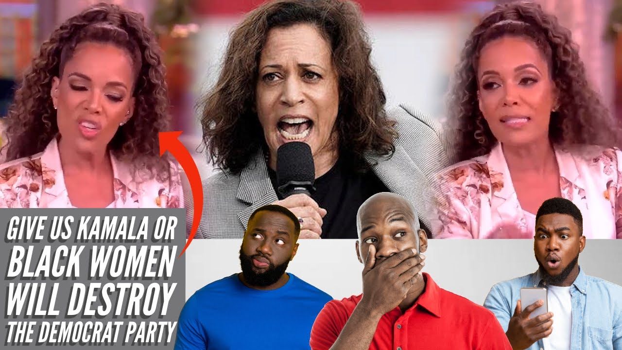 Sunny Hostin  Black Women THREATEN TO DESTROY The DNC If Kamala Isnt The Presidential Nominee - YouTube