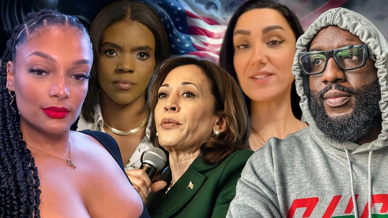 Kamala Harris For President, Biden Quits, Candace Owens, German Woman On Competition For Black Men - YouTube
