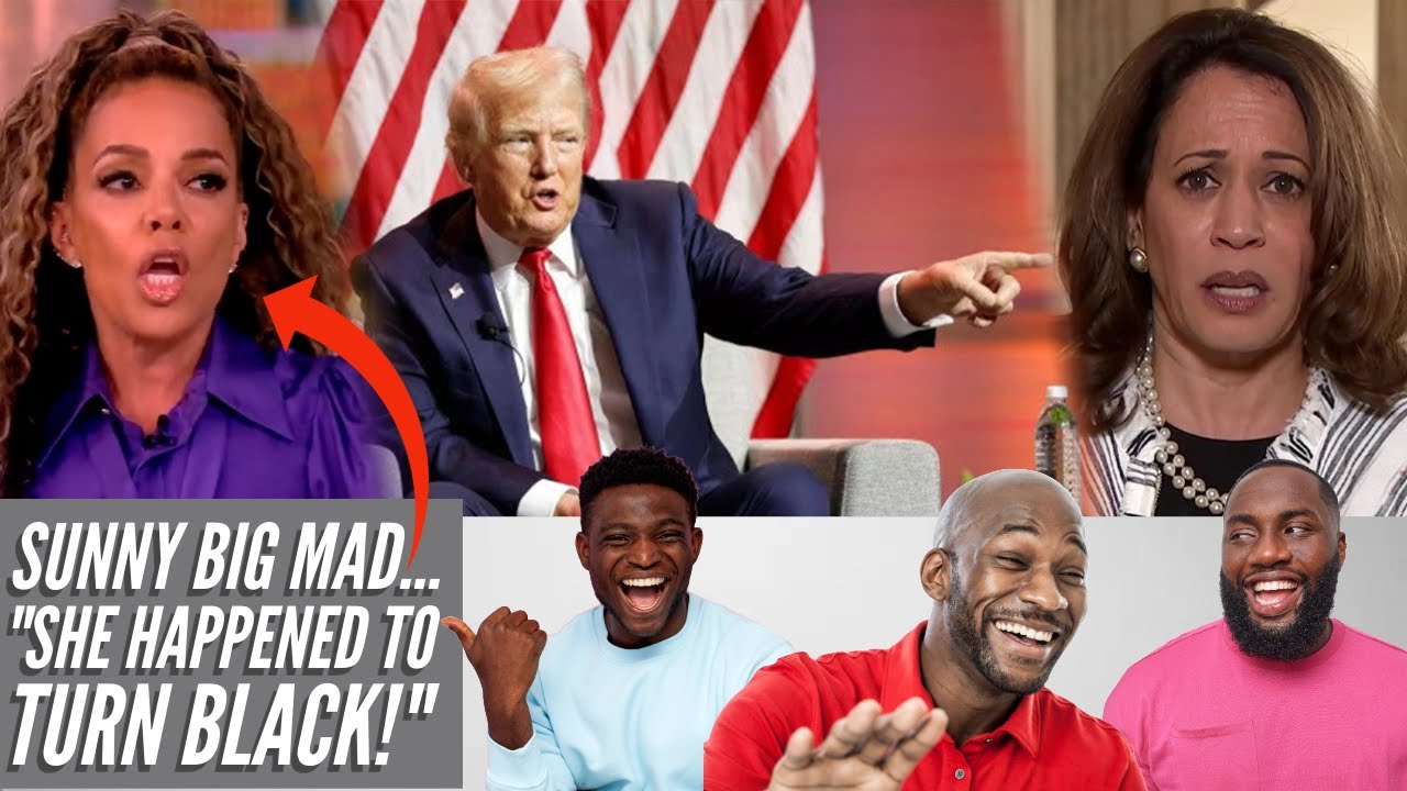 Sunny Hostin GOES OFF On Donald Trump Not Knowing Kamala Harris Was Black - YouTube