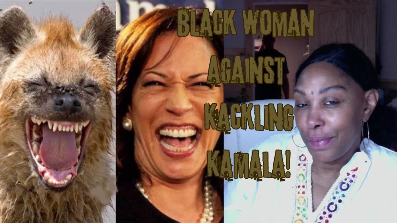 Black woman REJECT  kackling kamala harris! - YouTube