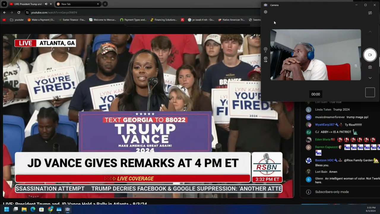 DONALD TRUMP RALLY ATLANTA - YouTube