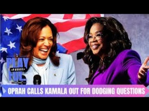 Kamala Harris Gets Called OUT By Oprah For DODGING Audience Questions During Interview #shorts - YouTube