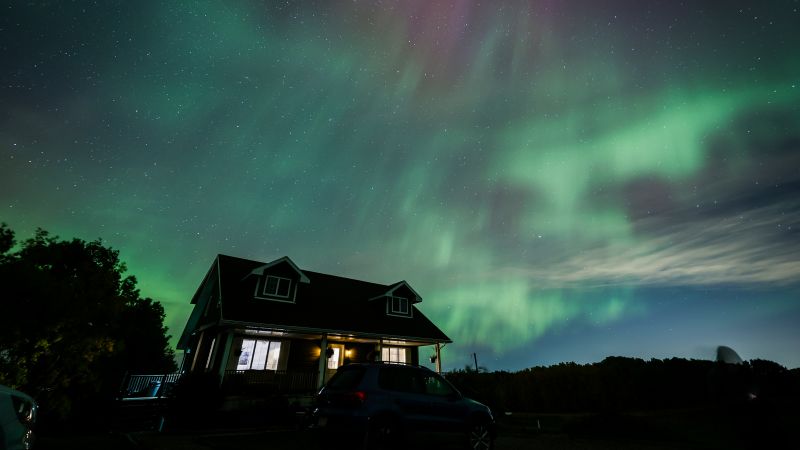Photos: Northern lights dazzle during solar storm | CNN