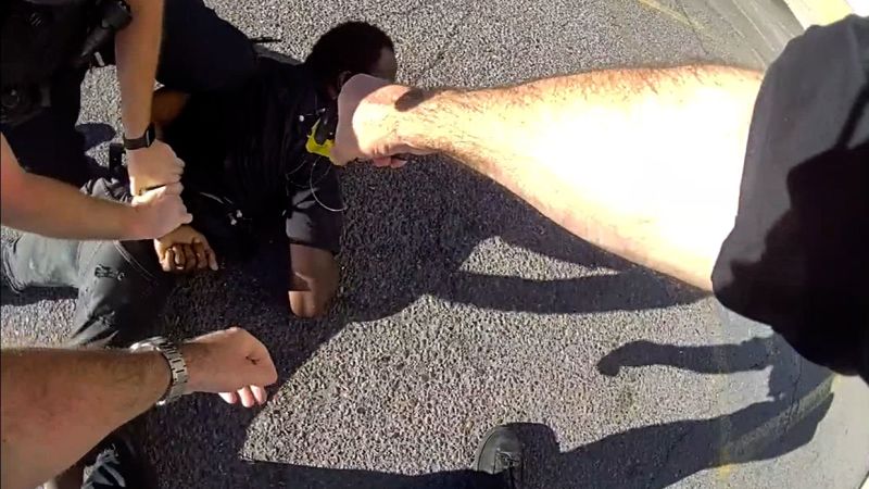 Tyron McAlpin: Bodycam video shows Phoenix police punching and tasing a deaf man | CNN