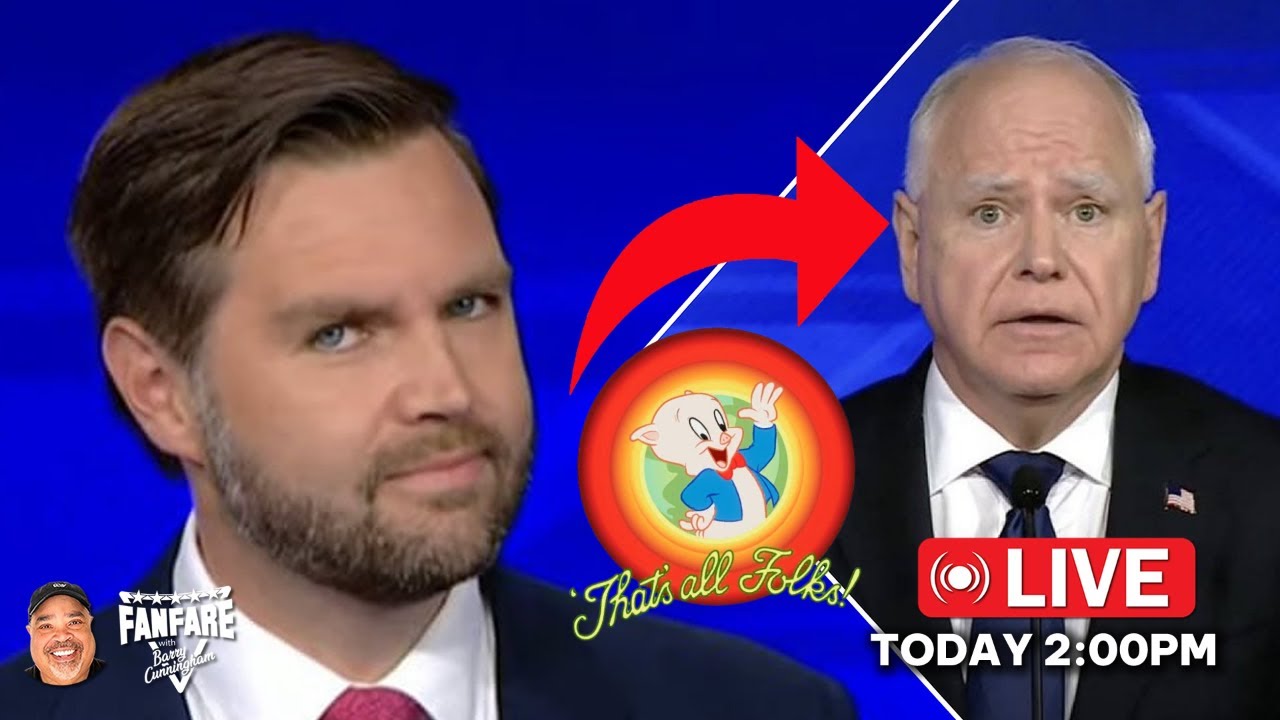 Tim Walz ENDED Kamala Harris Campaign! JD Vance COOKED Him In VP Debate! - YouTube