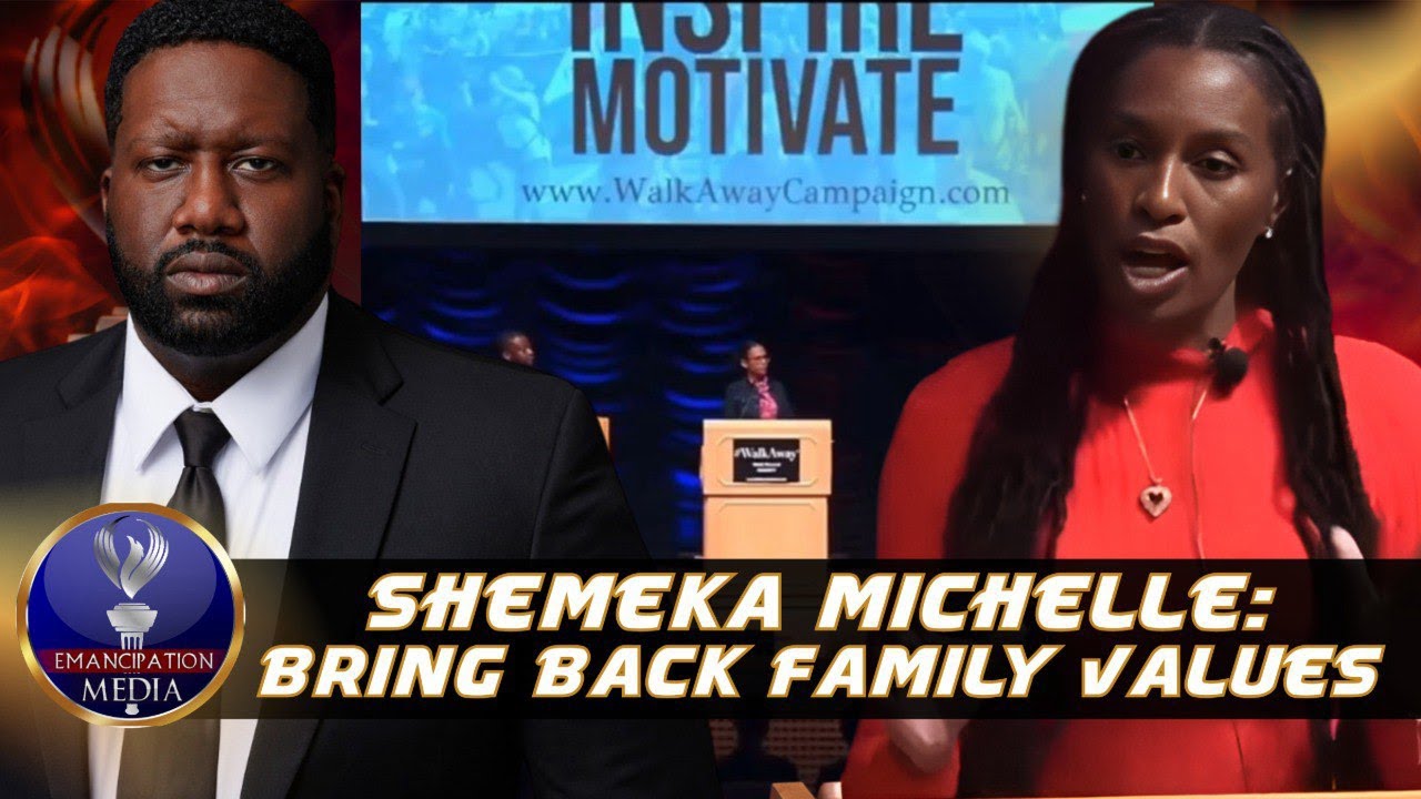 Shemeka Michelle Cooked Black Democrats On The Need For Black Traditional Families - YouTube