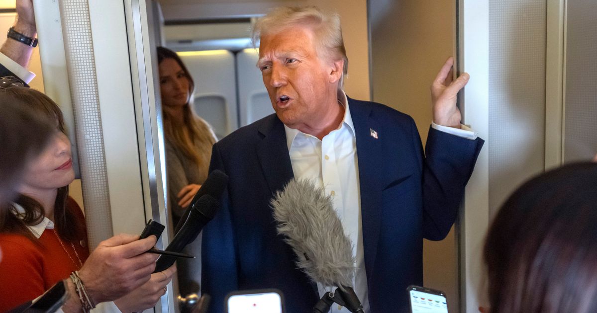 Trump Wants Jordan And Egypt To Accept More Refugees And Floats Plan To 'Just Clean Out' Gaza | HuffPost Latest News