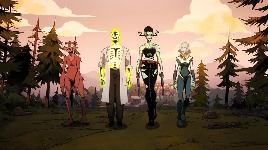 Creature Commandos 1x06 Priyatel Skelet - Trakt