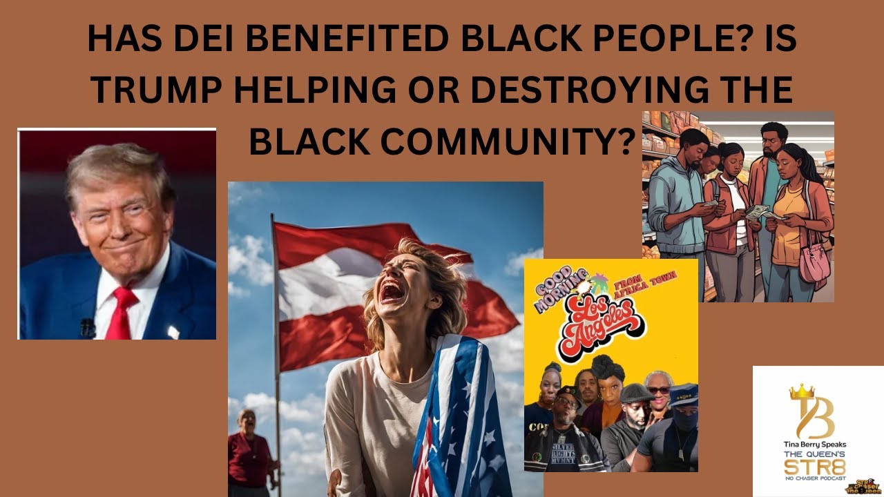 DEI DID IT BENEFIT THE BLACK COMMUNITY? Is #TRUMP DESTROYING The already Destroyed Black community? - YouTube
