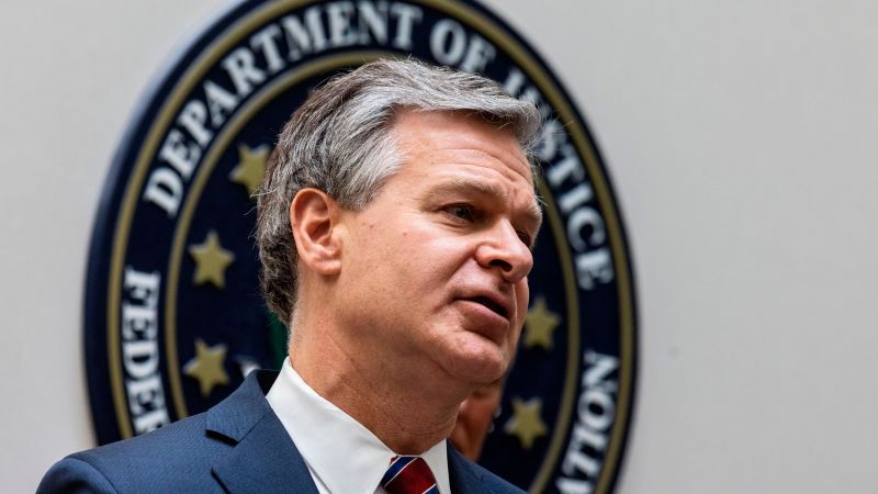 Senior FBI leaders promoted by former Director Wray have been demoted or reassigned | CNN Politics