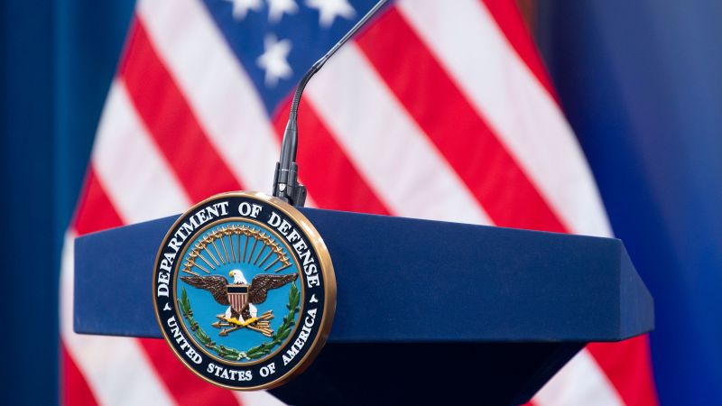 Pentagon to swap traditional media with pro-Trump outlets under new rotational program for Defense Department workspace | CNN Business