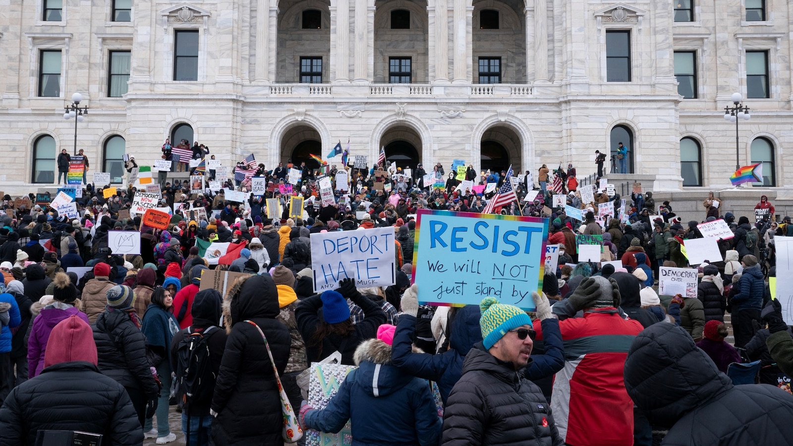 Protesters across the US rally against Trump administration policies - ABC News