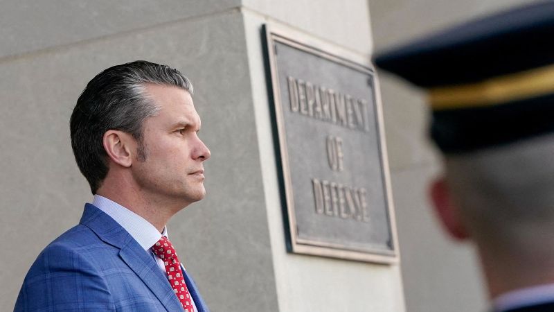 Pete Hegseth: Defense secretary orders military to prepare for major budget cuts | CNN Politics
