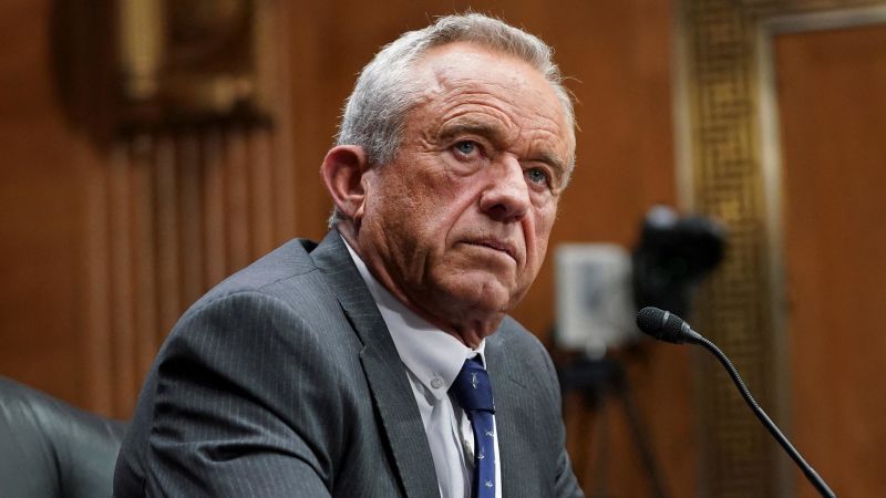 Senate confirms RFK Jr. as Health and Human Services secretary | CNN Politics