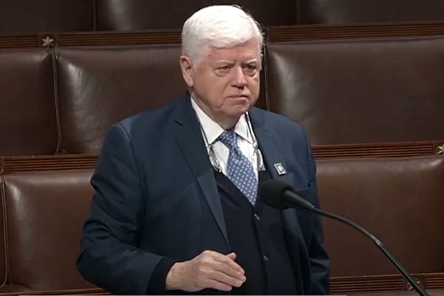 Rep. John Larson, 76, Freezes During Floor Speech in Medical Episode