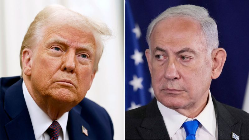 Trump says Palestinians should leave Gaza permanently and US will ‘take over’ strip | CNN Politics